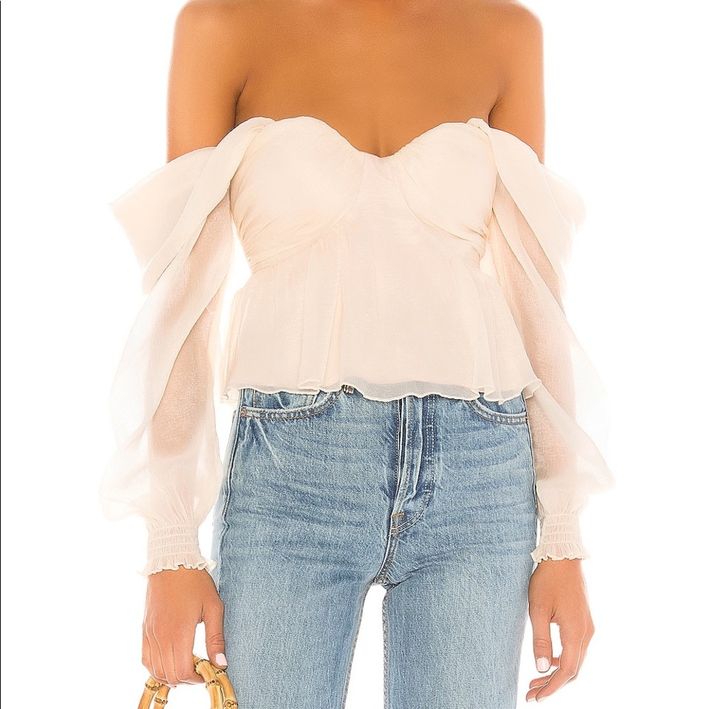 House of Harlow 1960 x Revolve Burna blouse